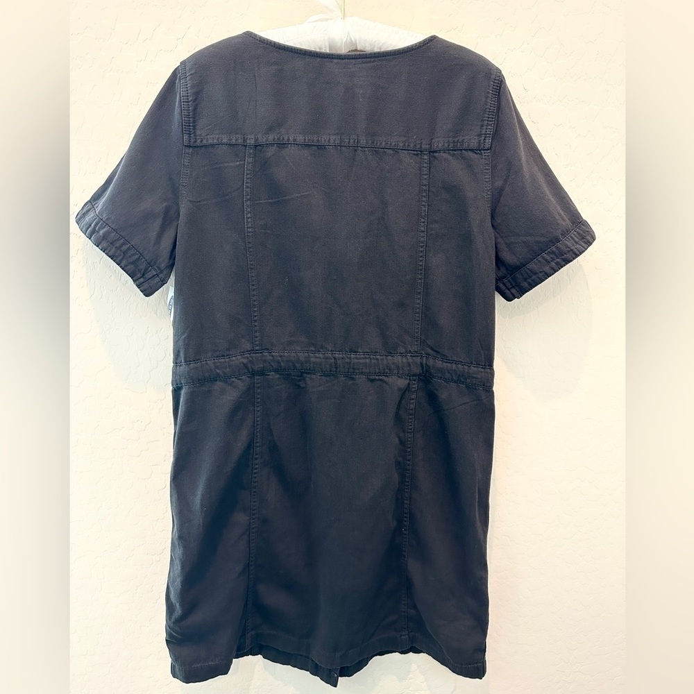 Old Navy Black Midi Dress - Picture 3 of 5
